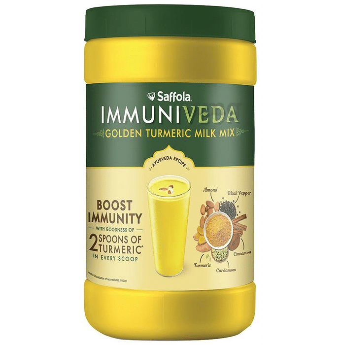 Saffola Immuniveda Golden Turmeric Milk Mix