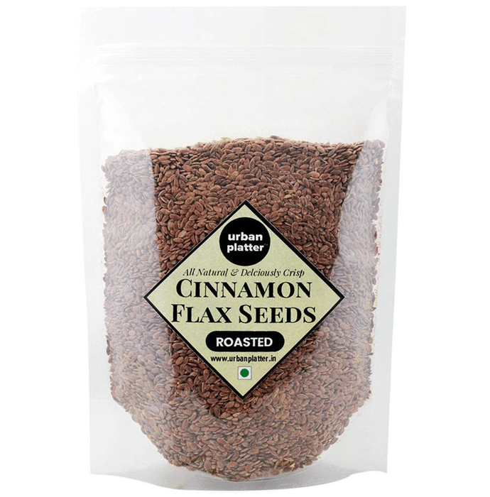 Urban Platter Cinnamon Flax Seeds Roasted