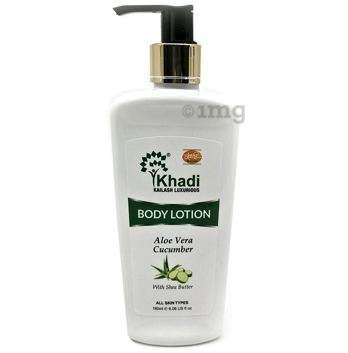 Khadi Kailash Luxurious Body Aloevera Cucumber Lotion