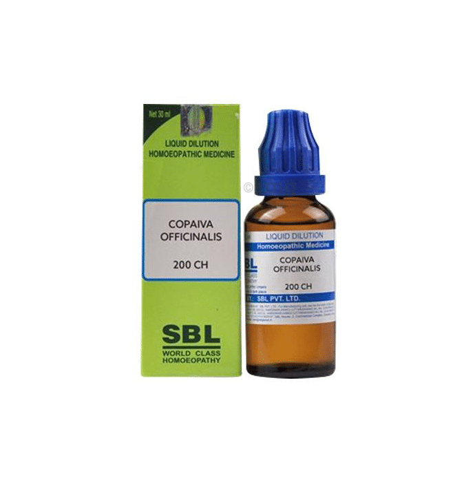 SBL Copaiva Officinalis Dilution 200 CH