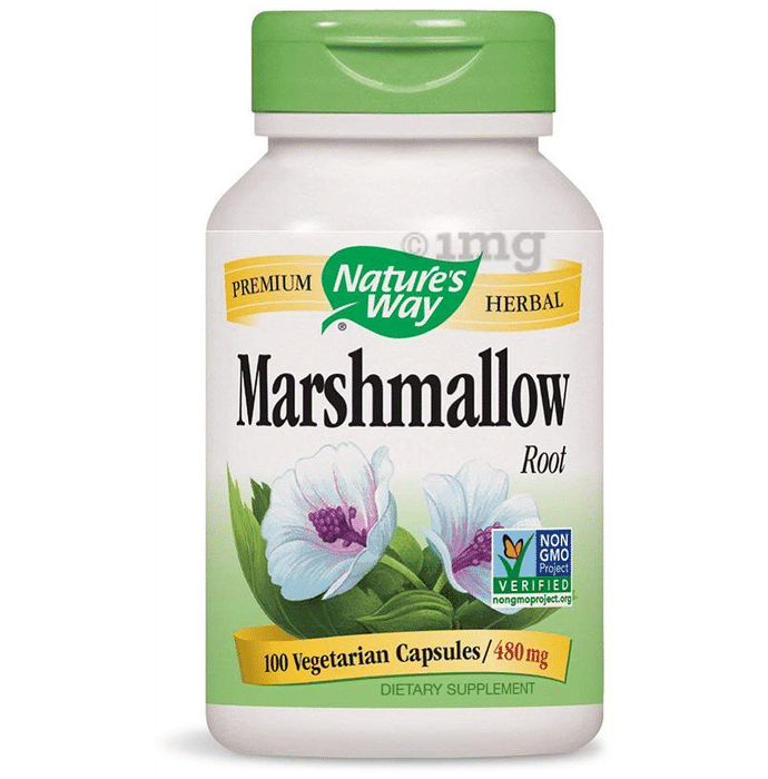 Nature's Way Marshmallow Root 480mg Vegetarian Capsule