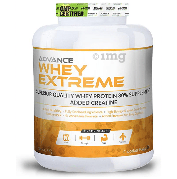Advance Nutratech Whey Extreme Protein Powder Chocolate Fudge