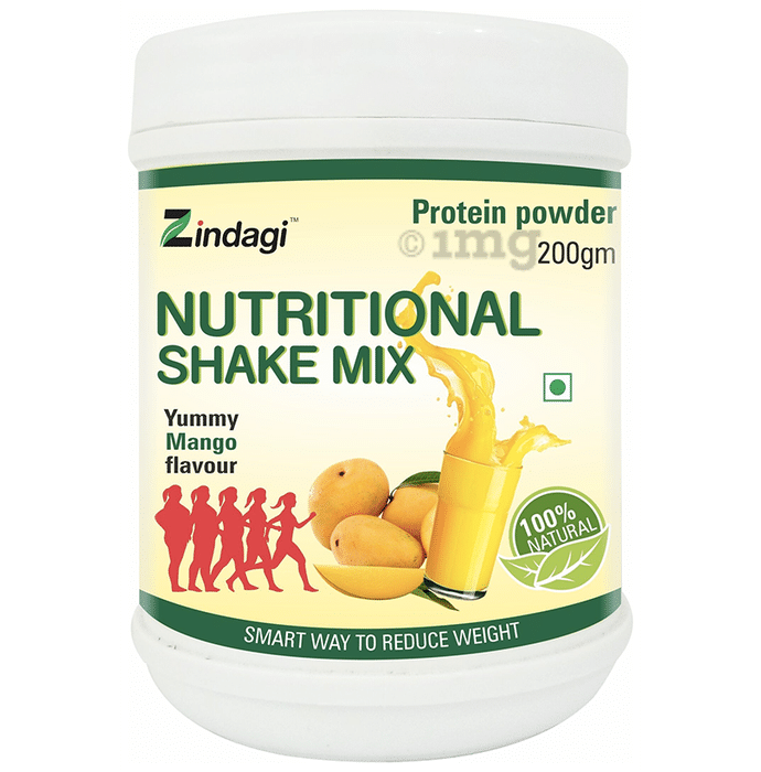 Zindagi Nutritional Shake Mix Protein Powder Mango