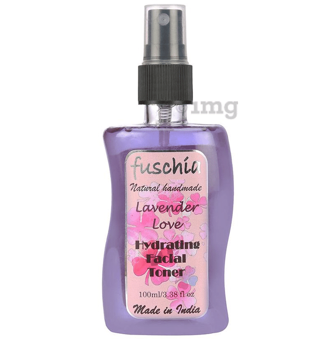 Fuschia Natural Handmade  Hydrating Facial Toner Lavender Love