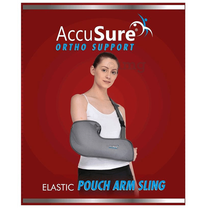 AccuSure E6 Elastic Pouch Arm Sling Medium