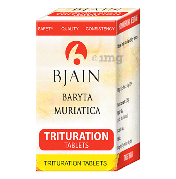 Bjain Baryta Muriatica Trituration Tablet 6X
