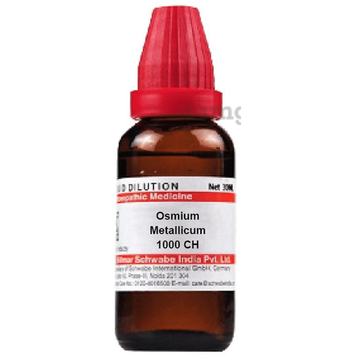 Dr Willmar Schwabe India Osmium Metallicum Dilution 1000 CH