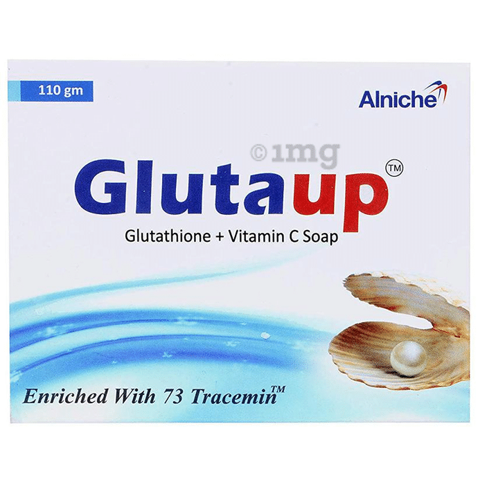Glutaup Anti-Ageing Soap with Glutathione & Vitamin C | For Dull Skin