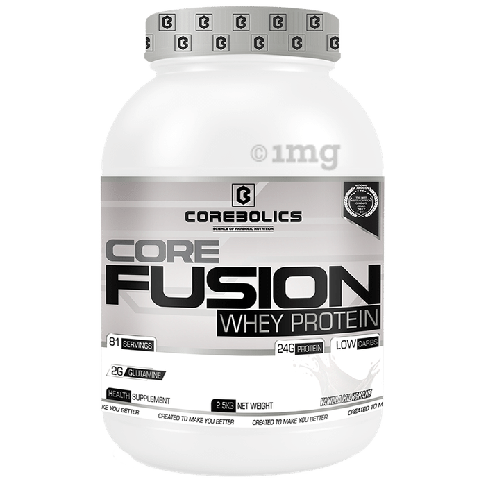 Corebolics Core Fusion Whey Protein Vanilla Milkshake