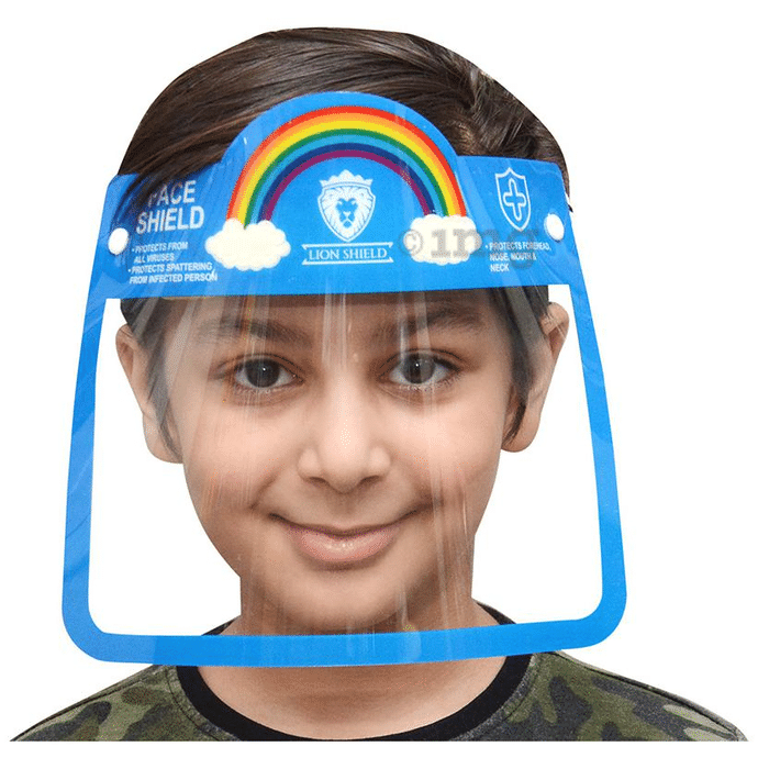 Lion Shield Rainbow Face Shield for Children