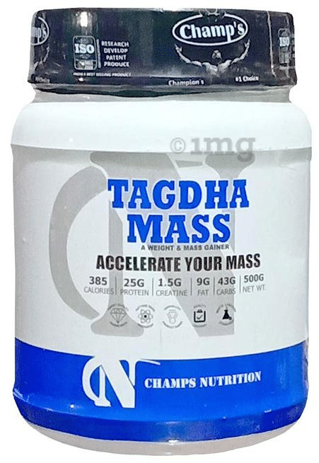 Champs Nutrition Tagdha Mass Gainer Powder Mango