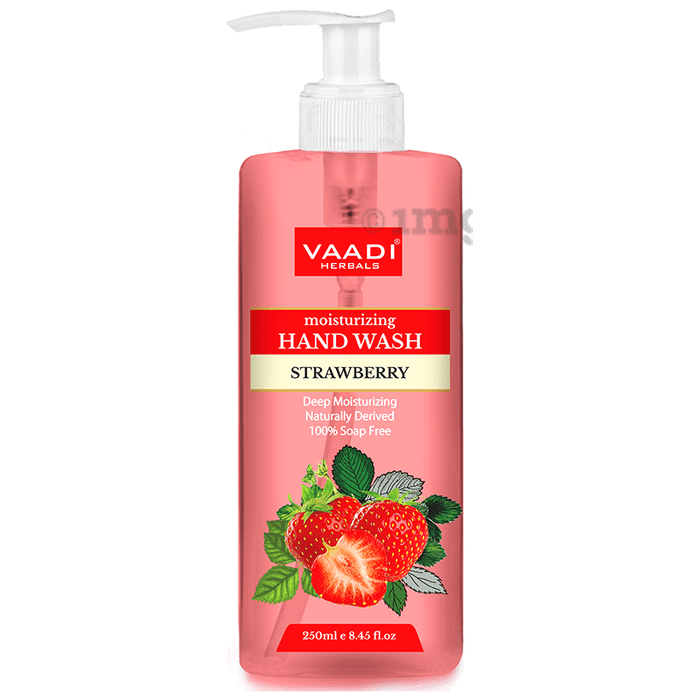 Vaadi Herbals Moisturizing Hand Wash Strawberry