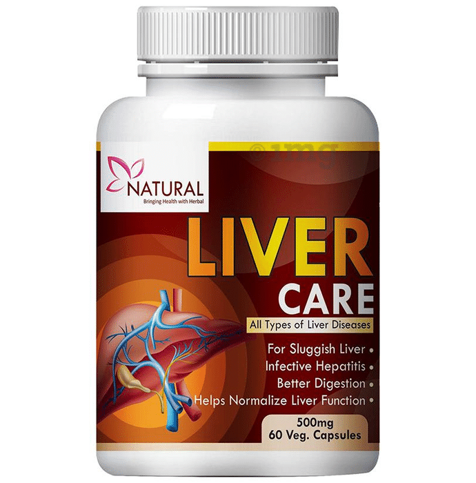 Natural Liver Care 500mg Veg Capsule