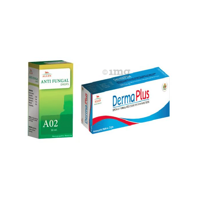 Allen Anti Fungal Combo (A02 + Derma Plus Cream)