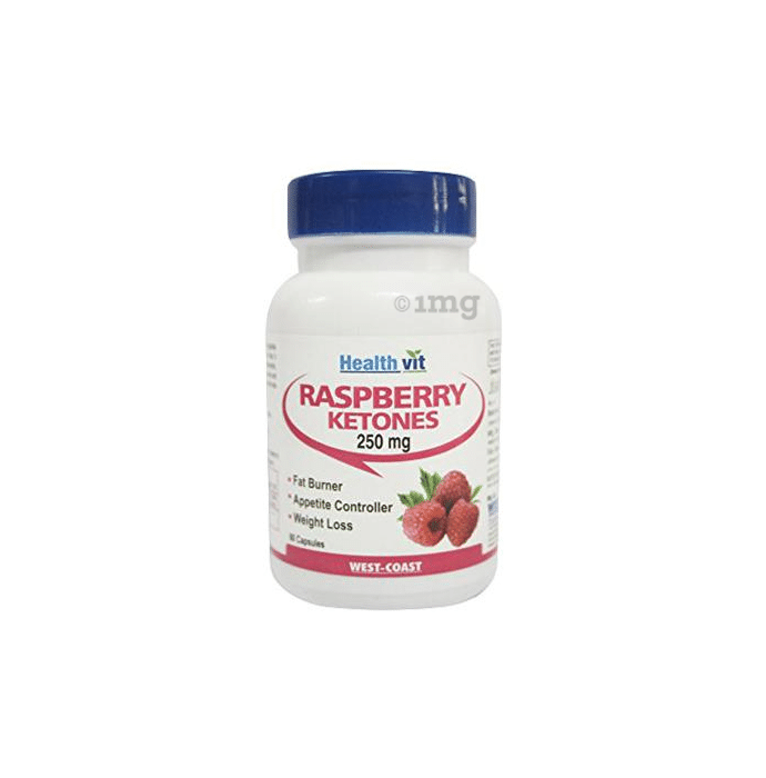 HealthVit Raspberry Ketones 250mg Capsule