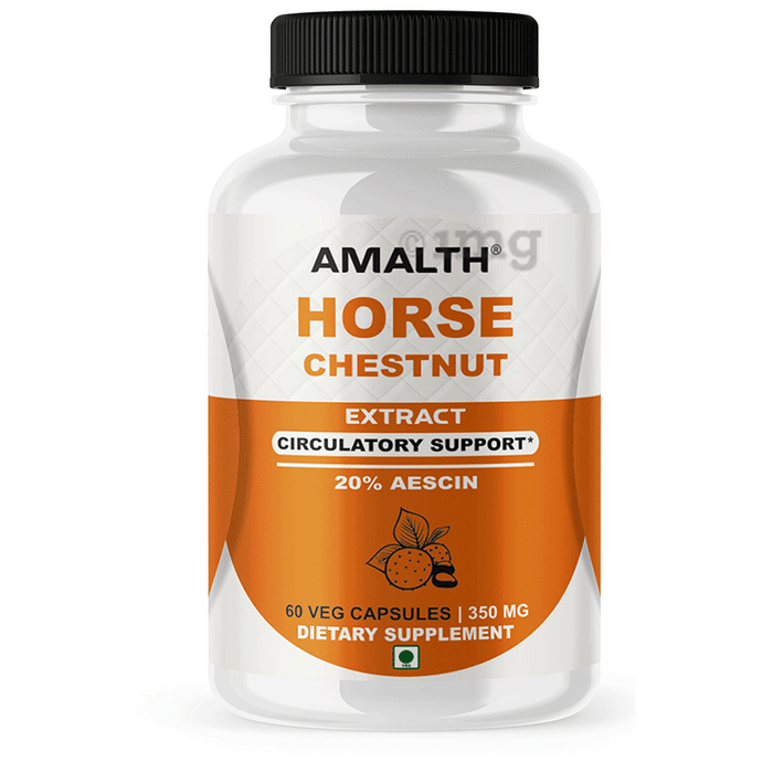 Amalth Horse Chestnut Extract Veg Capsules