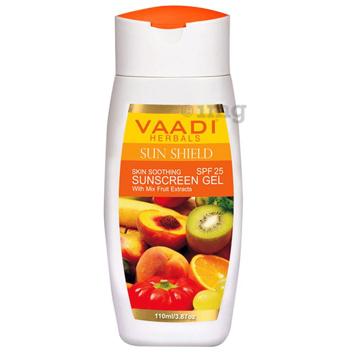 Vaadi Herbals Value Pack of Sunscreen Gel  SPF-25  with Mixfruit Extracts