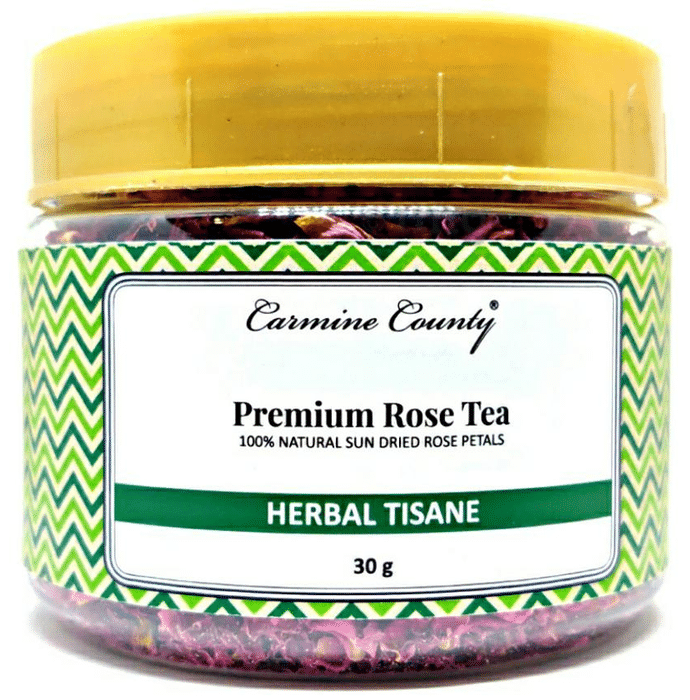 Carmine County Herbal Tisane Tea Premium Rose