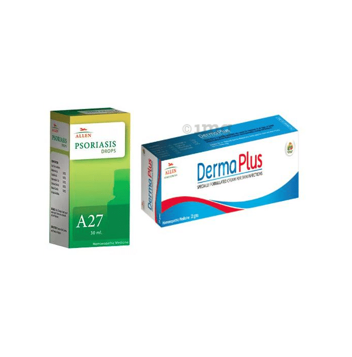 Allen Anti Psoriasis Combo (A27 + Derma Plus Cream)