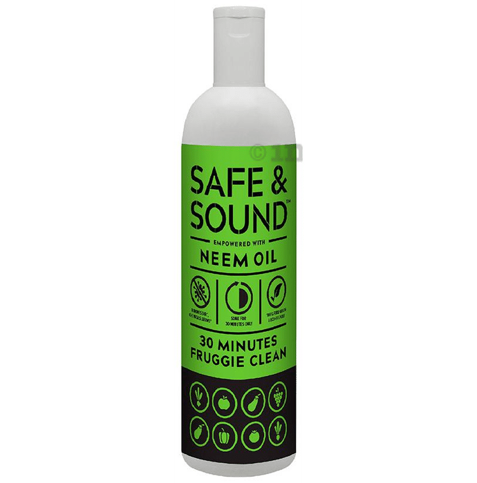 Safe & Sound Neem Oil 30 Minutes Fruggie Clean