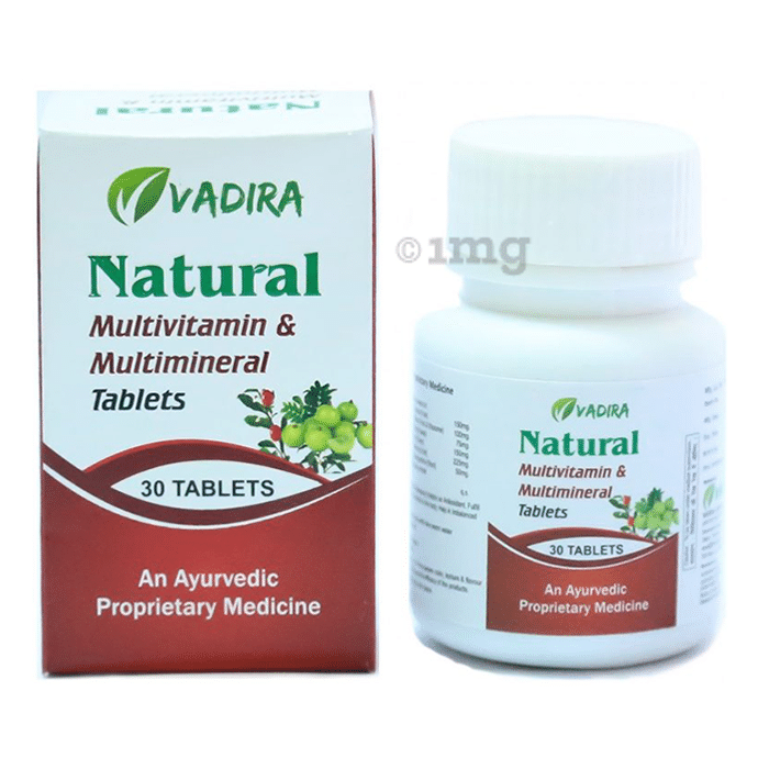 Vadira Natural Multivitamin & Multimineral Tablet