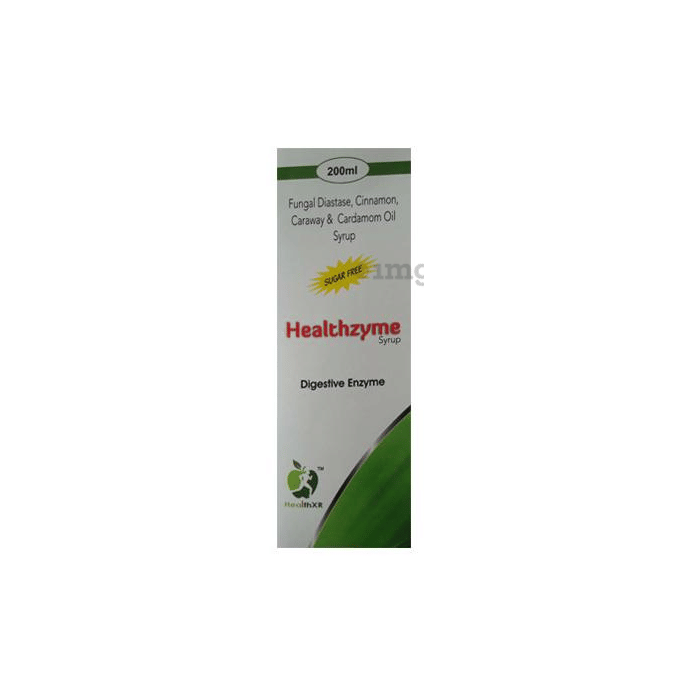 Healthzyme Syrup Sugar Free Buy bottle of 200.0 ml Syrup at best price