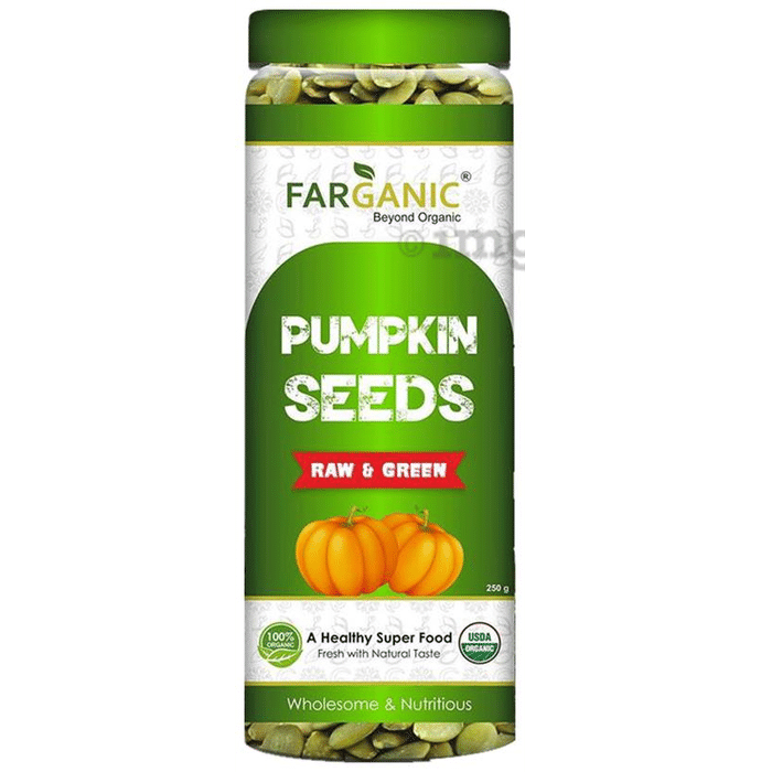 Farganic Raw & Green Pumpkin Seeds