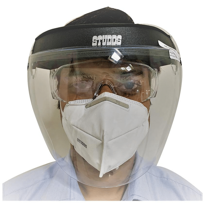Studds Face Protection Shield Transparent