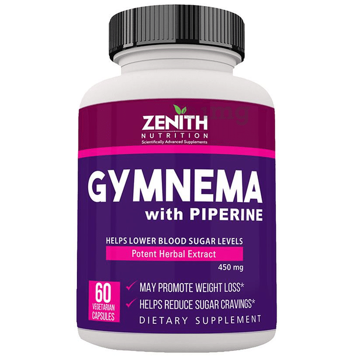 Zenith Nutrition Gymnema Sylvestre  450mg Capsule