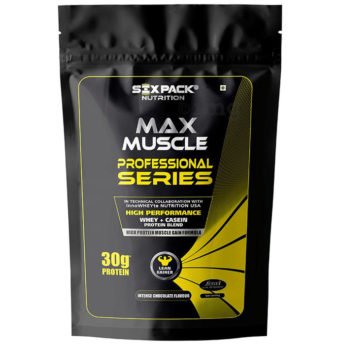 Sixpack Nutrition Max Muscle Professional Series Protein Blend Intense Chocolate