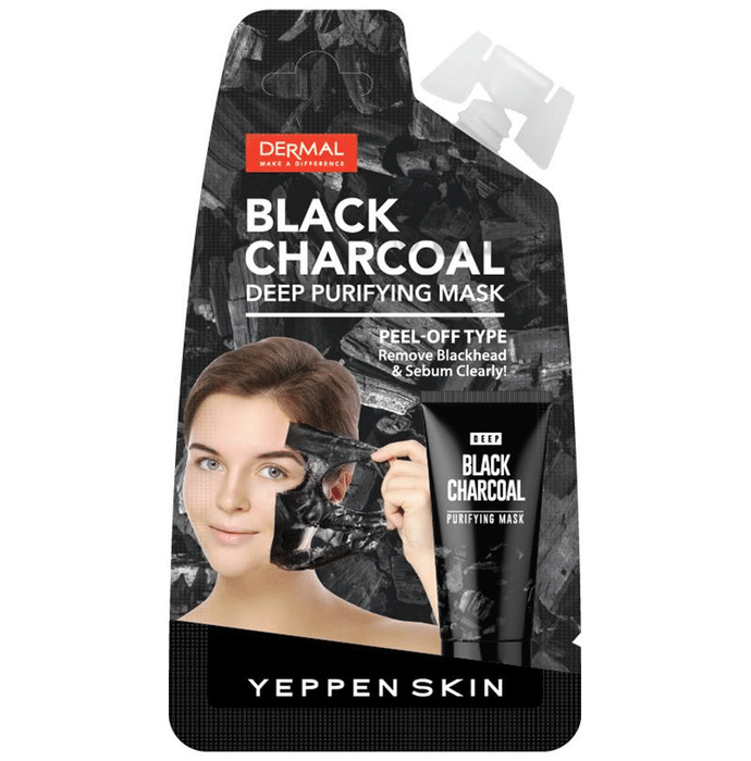Dermal Black Charcoal Deep Purifying Mask Peel Off Type