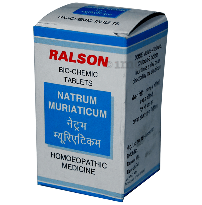 Ralson Remedies Natrum Muriaticum Biochemic Tablet 6X