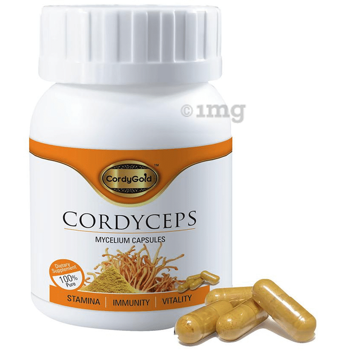 Cordy Gold Cordyceps Mycelium Capsule