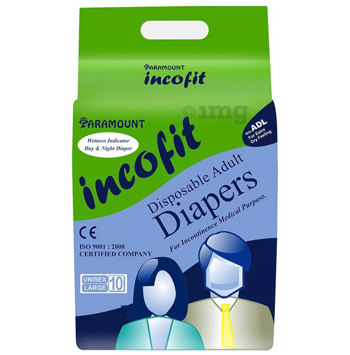 Paramount Incofit Disposable Adult Diaper Large