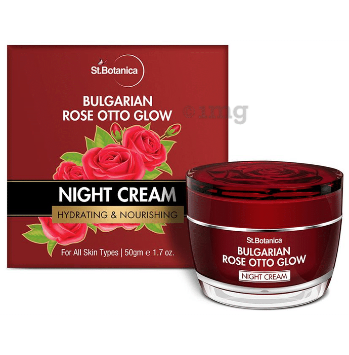 St.Botanica Bulgarian Rose Otto Glow Night Cream