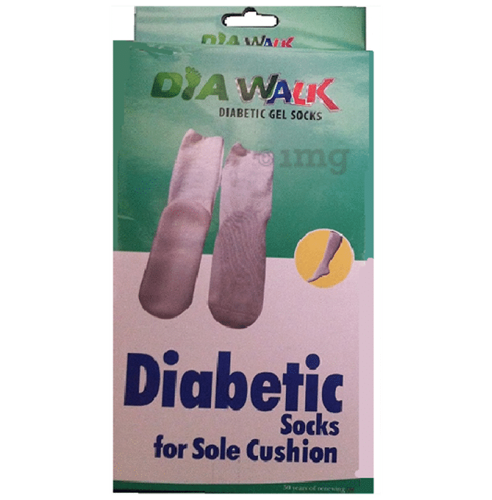 Diawalk Diabetic Socks for Sole Cushion