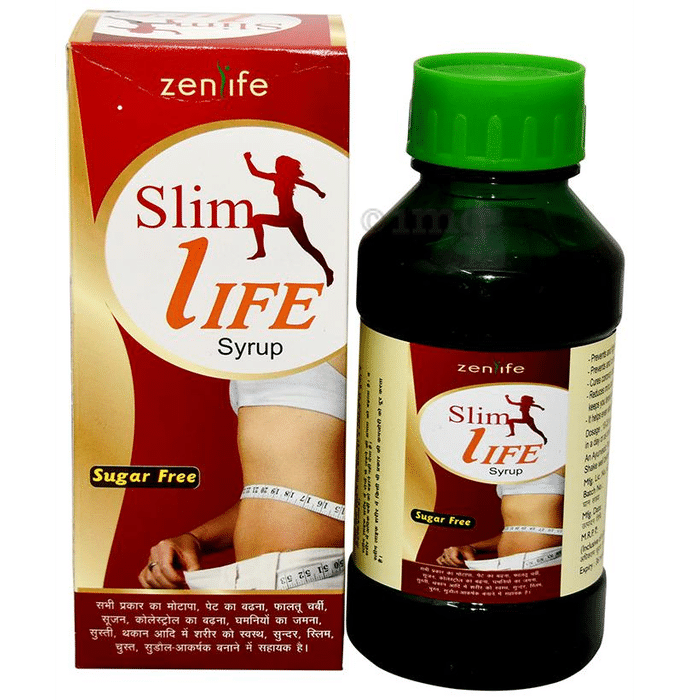 Zenlife Slim Life Syrup Sugar Free