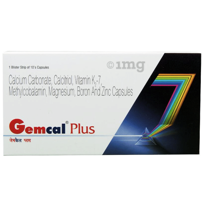 Gemcal Plus Soft Gelatin Capsule