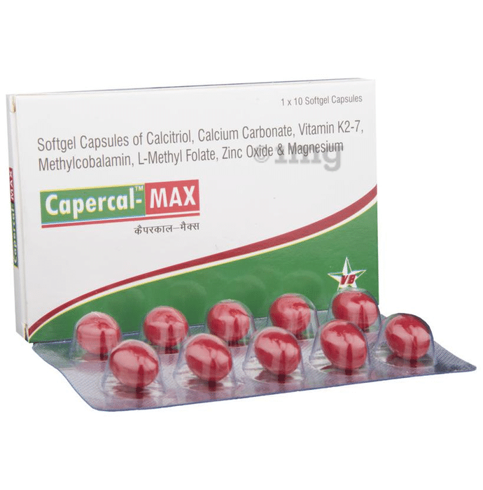 Capercal-Max Soft Gelatin Capsule