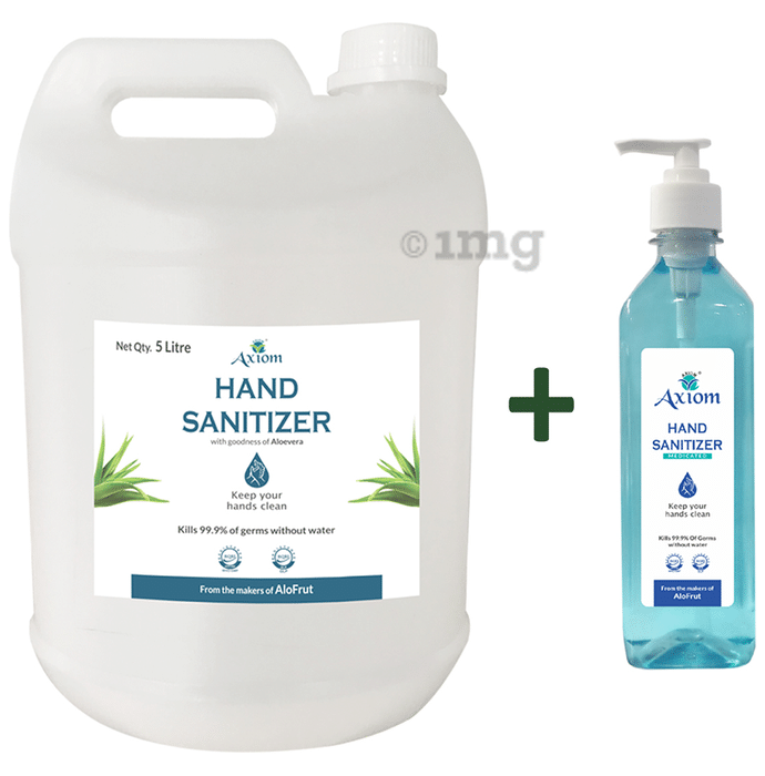 Axiom Hand Sanitizer with 500ml Free
