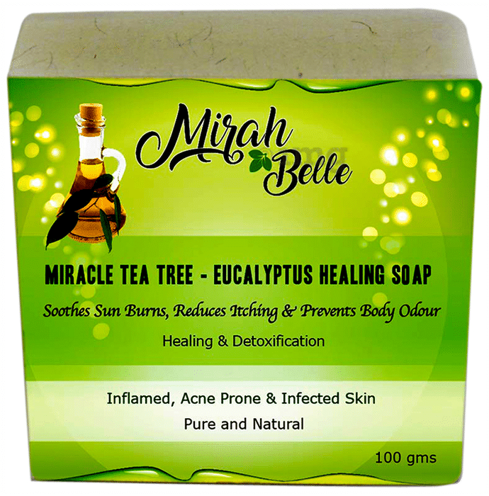 Mirah Belle Miracle Tea Tree - Eucalyptus Healing Soap