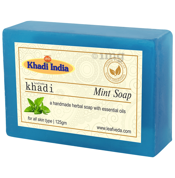 Khadi Leafveda Mint Soap