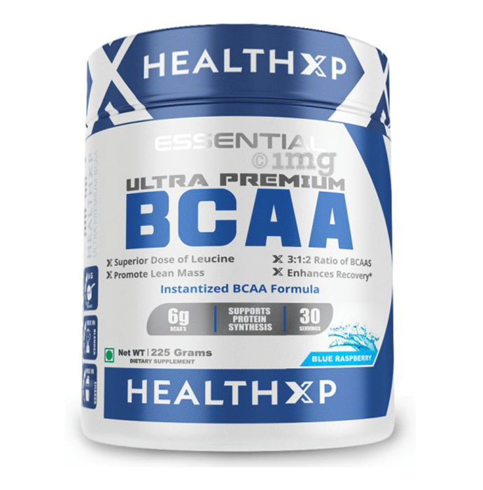 HealthXP Ultra Premium BCAA 3:1:2 Blue Raspberry