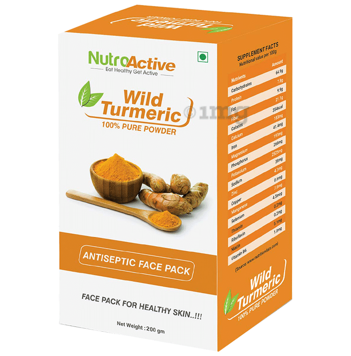 NutroActive Wild Turmeric Face Pack