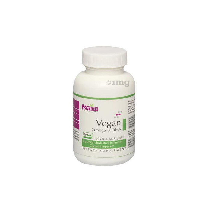 Zenith Nutrition Vegan Omega-3 Dha Capsule