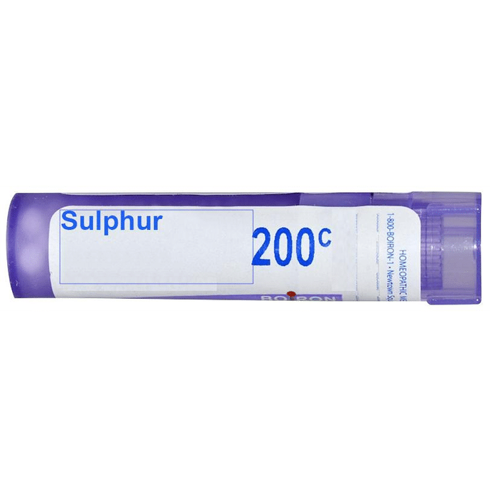 Boiron Sulphur Single Dose Approx 200 Microgranules 200 CH