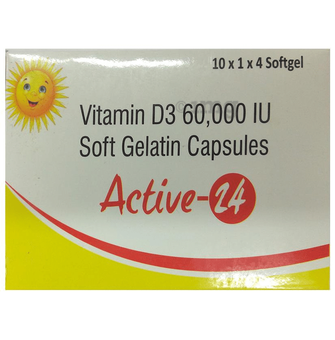 Active 24 Soft Gelatin Capsule