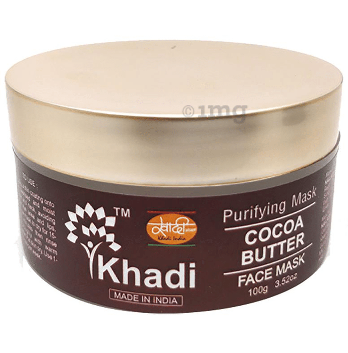 Khadi India Cocoa Butter Face Mask