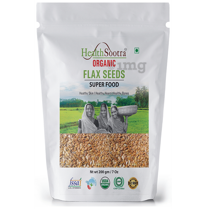 Healthsootra Organic Flax Seeds