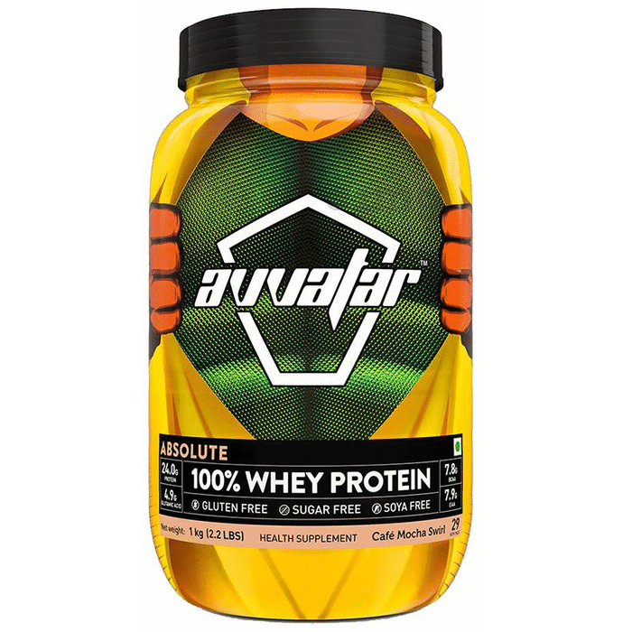 Avvatar Absolute 100% Whey Protein Café Mocha Swirl